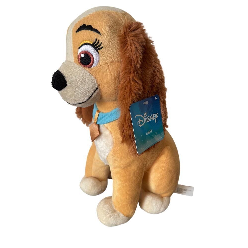 Disney Lady Dog stuffed animal plush From Lady and the Tramp New Toy Gift Brown